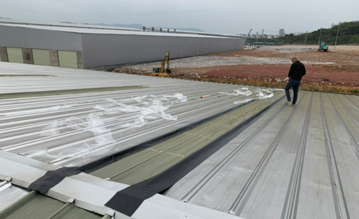 霍山厂房屋面防水维修案例